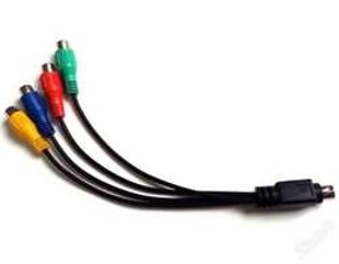 Переходник S-video 7-pin на 4 RCA